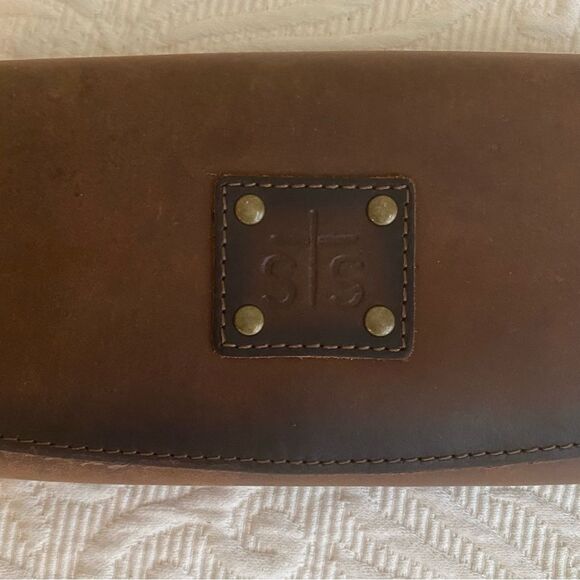 NWOT STS Ranchwear Zip Around Brown Full Wallet Double Sided Organizer - Picture 2 of 5